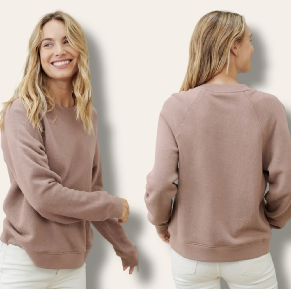 Jenni Kayne Women's Crew Neck Sweater in Taupe